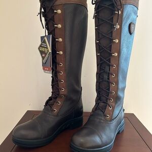 Ariat Dark Brown Lace Up Boots